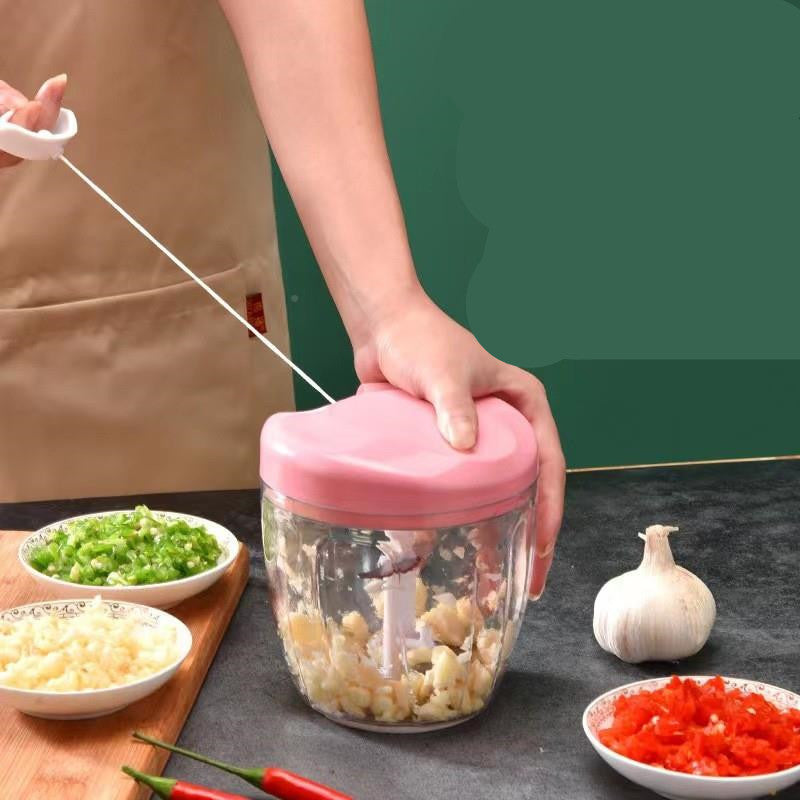 Pull Garlic Chopper Stir Minced Ginger