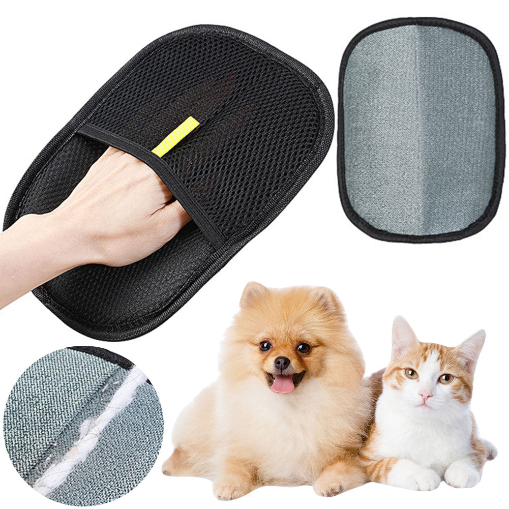 Pet Hair Remover Gloves Deshedding Brush