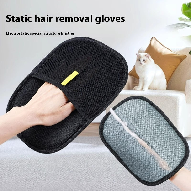 Pet Hair Remover Gloves Deshedding Brush